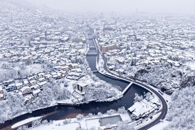 Sarajevo, sneg u Sarajevu