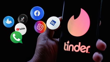 Tinder, telefon, aplikacija, društvene mreže