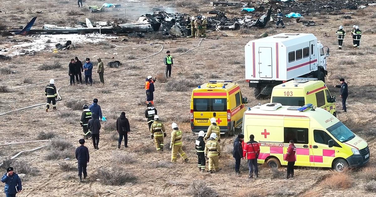 Iz olupine aviona koji se srušio u Kazahstanu spasene 32 osobe: "Ovo nije konačan broj"