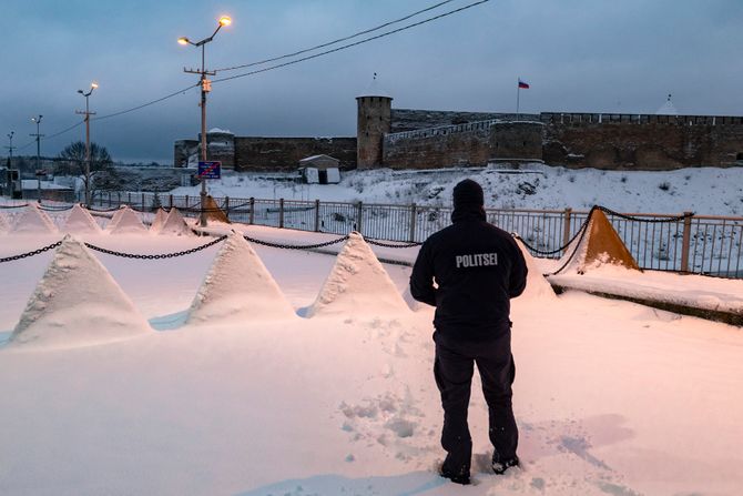 Narva Estonija granica sa Rusijom