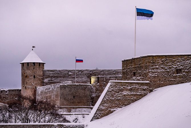 Narva Estonija granica sa Rusijom