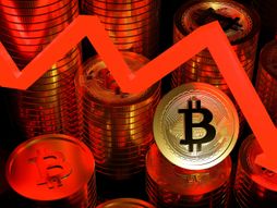 Pad vrednosti bitkoina