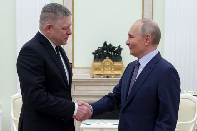 Robert Fico Vladimir Putin Moskva