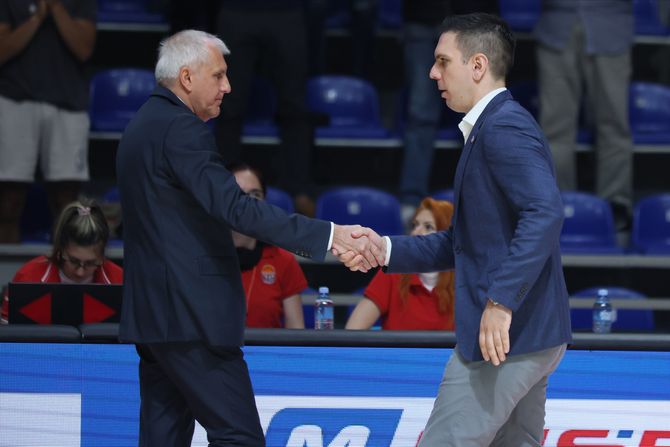 Željko Obradović i Marko Barać Željko Obradović i Marko Barać