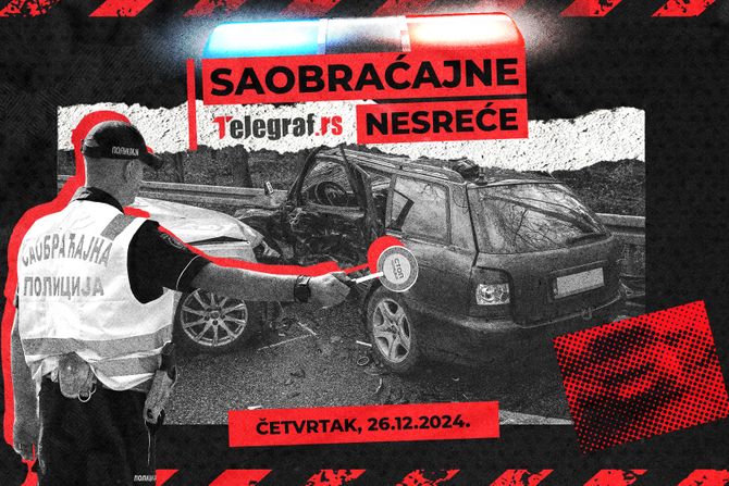 Saobraćajne nesreće za 26. decembar