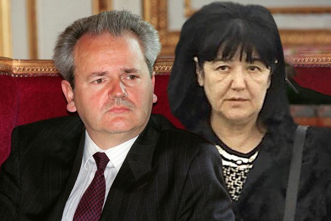 Slobodan MIlošević i Mirjana Mira Marković