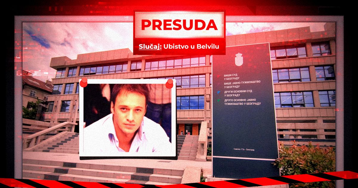 Lazar Tejić osuđen na 20 godina za ubistvo u Belvilu!