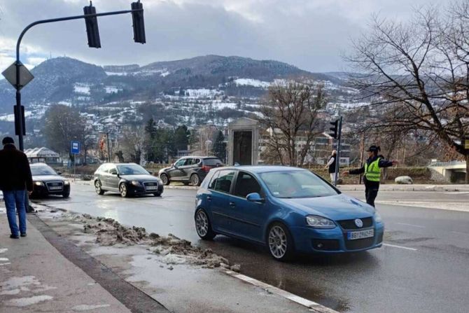 Prijepolje, saobraćajne gužve