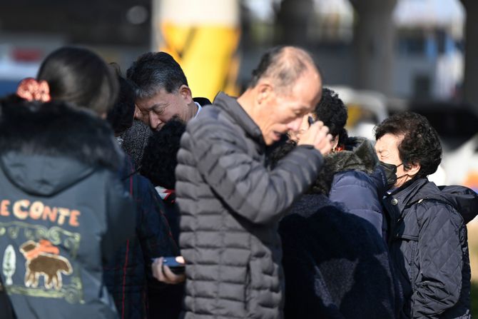 Južna Koreja, avionska nesreća, avion udario u zid