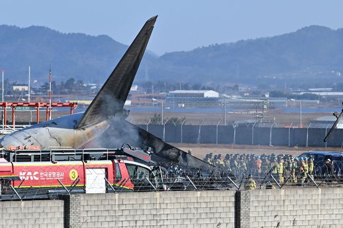 Avion nesreća Južna Koreja