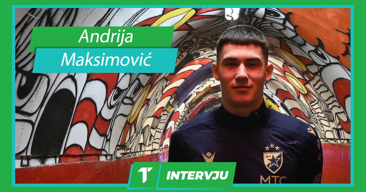 Ekskluzivno! Andrija Maksimović za Telegraf: "Evo zašto ću pamtiti derbi, voleo bih da ostanem u Zvezdi"