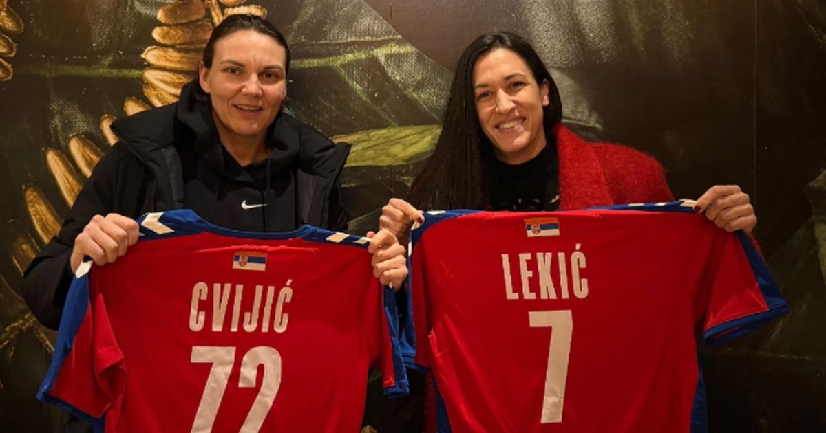 Andrea Lekić i Dragana Cvijić ponovo u reprezentaciji Srbije!