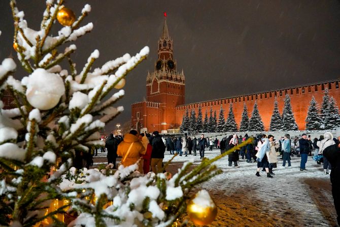 Moskva, Nova godina, Crveni trg