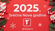 Srećna Nova 2025. godina: Portal Telegraf.rs vam želi mnogo zdravlja, uspeha, ljubavi i radosti!