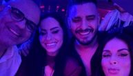 Darko Lazić u zagrljaju bivše i sadašnje žene na dočeku Nove godine! Pogledajte fotku o kojoj svi bruje