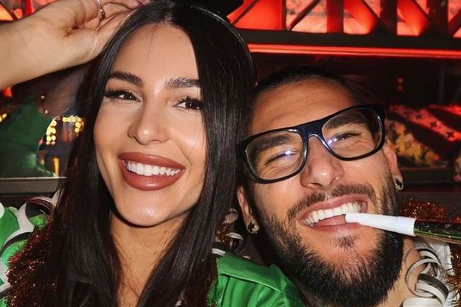 Anastasija Ražnatović, Nemanja Gudelj Anastasija Ražnatović, Nemanja Gudelj