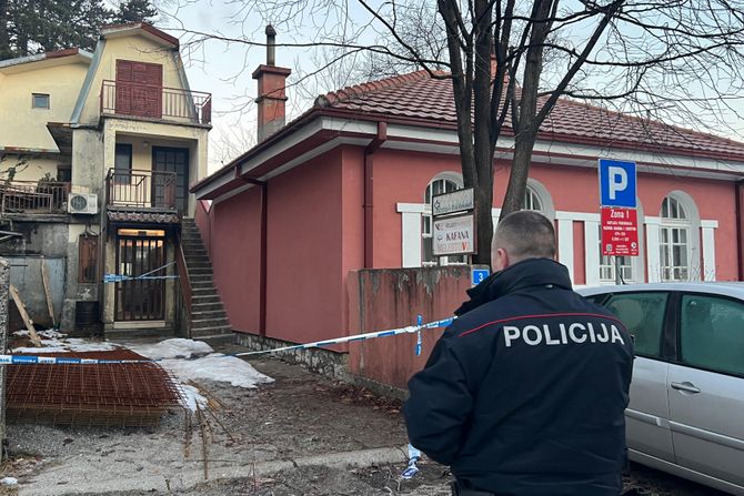 Cetinje, masakr na Cetinju, kafana