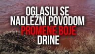 O crvenoj boji reke Drine oglasilo se i Ministarstvo za zaštitu životne sredine