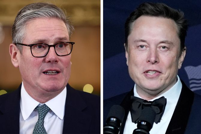 Keir Starmer, Elon Musk