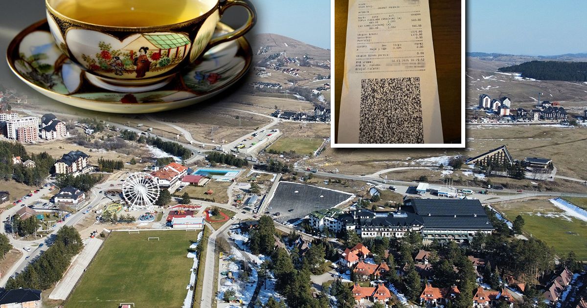 Čaj da se "ošuriš": U zabačenom lokalu na Zlatiboru ga naplaćuju 390 dinara! Sumnjam da će im iko više doći?!