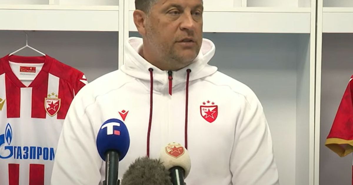 Milojević otkrio koji igrač želi da ode iz Zvezde: "Ima dozvolu da napusti klub"