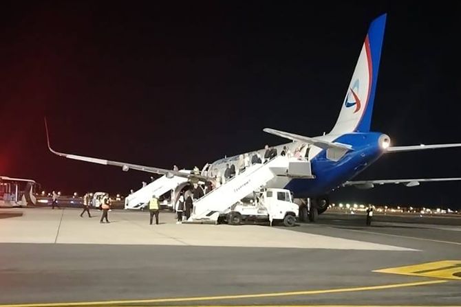 Egipat, aerodrom Šarm el Šeik sleteo avion Ural erlajnza