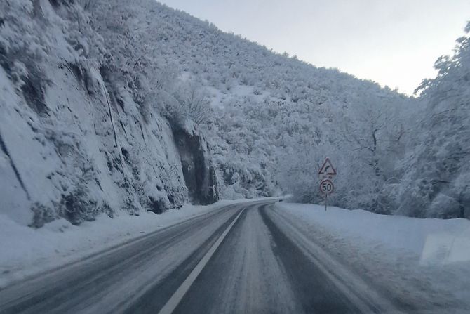 Užice sneg, putari, Zlatibor