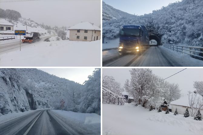 Užice sneg, putari, Zlatibor