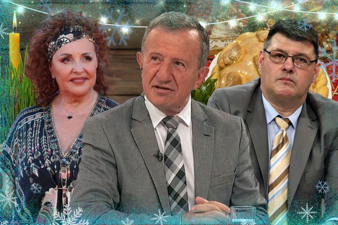 Ana Bekuta, Žika Šarenica i Predrag Sarapa