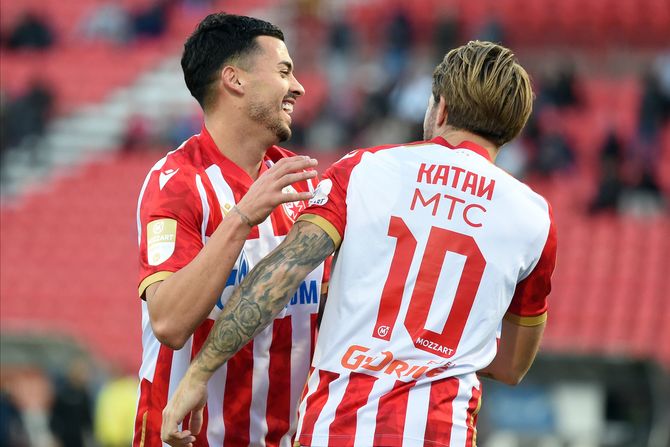 Aleksandar Katai, Nemanja Radonjić, FK Crvena zvezda