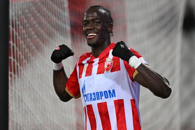 Šerif Endiaje, FK Crvena zvezda Šerif Endiaje, FK Crvena zvezda