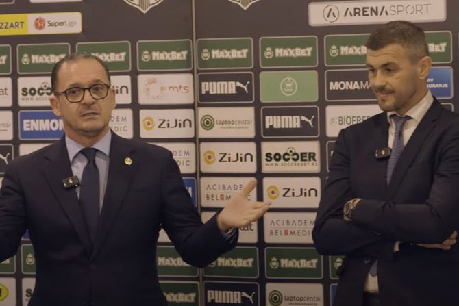 Predsrag Mijatović i Danko Lazović Predsrag Mijatović i Danko Lazović