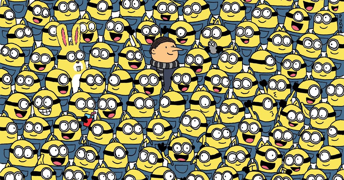 IQ test: Da li možete da pronađete 3 banane među ovim minionsima?