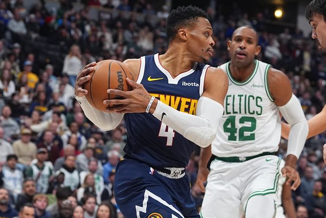 Rasel Vestbruk - Denver Nagets i Al Horford - Boston Seltiks