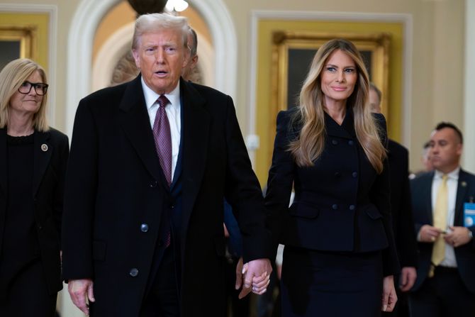 Melanija i Donald Tramp