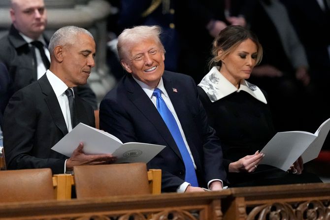 Barak Obama i Donald Tramp