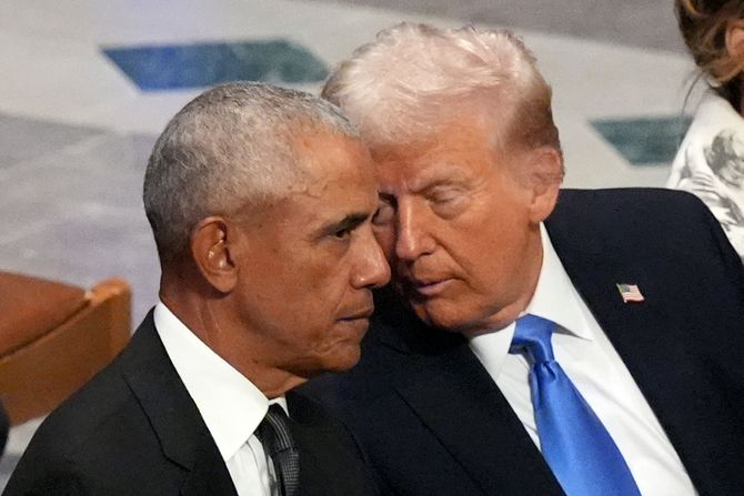 Barak Obama i Donald Tramp