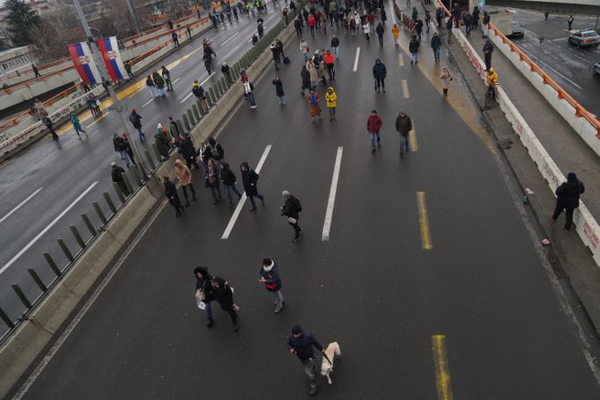 STUDENTI MOSTARSKA PETLJA PROTEST