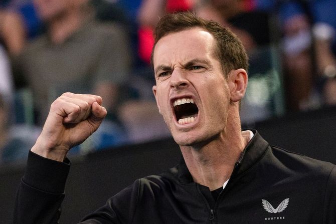 Endi Mari, Novak Đoković Endi Mari, Novak Đoković