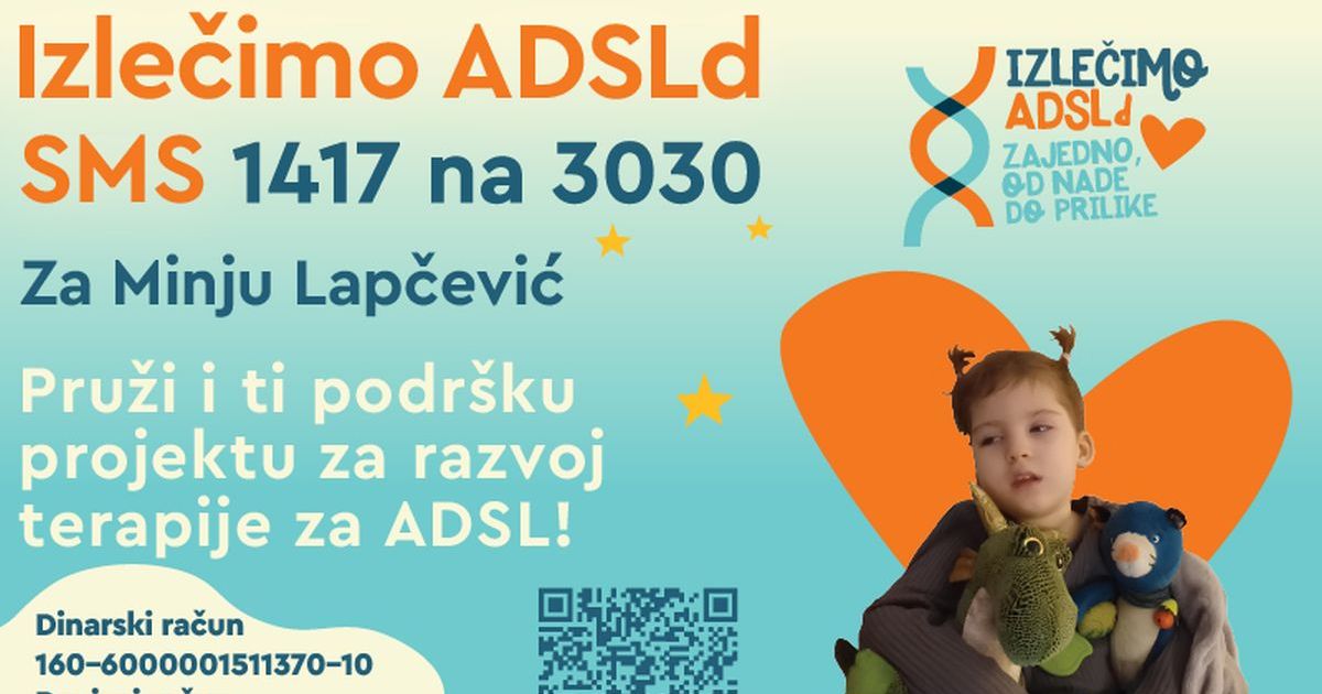 Borba za Minjino zdravlje: Genetičarka i majka posvećena pronalaženju leka za retku bolest ADSL