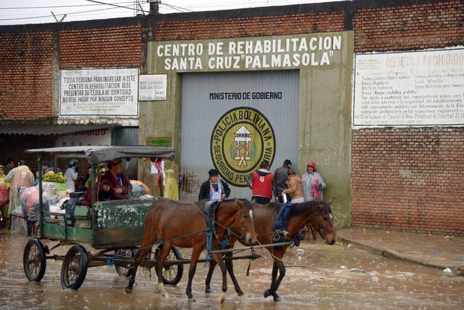 Zatvor Palmasola, Santra Kruz, Bolivija