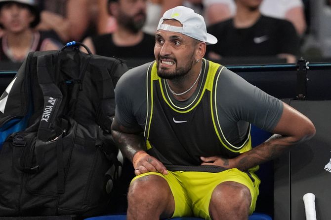 Nik Kirjos, Džejkob Firnli, Australijan open 2025 Nik Kirjos, Džejkob Firnli, Australijan open 2025