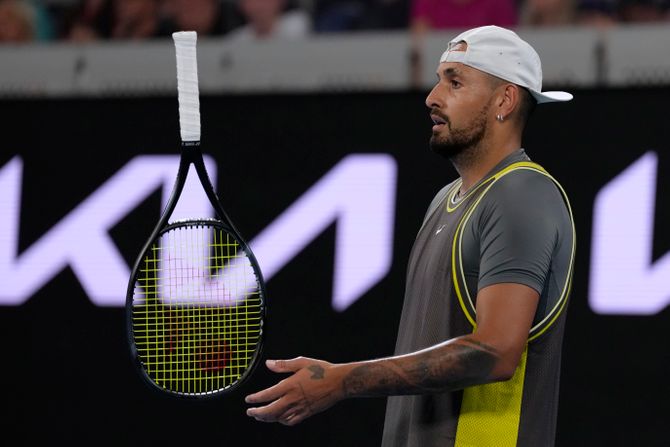 Nik Kirjos, Džejkob Firnli, Australijan open 2025 Nik Kirjos, Džejkob Firnli, Australijan open 2025