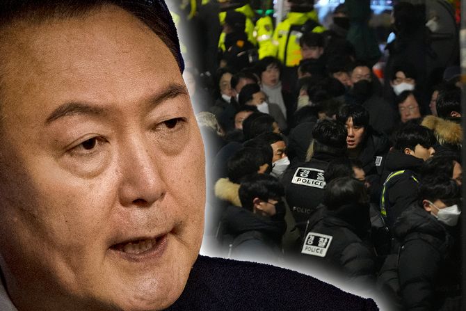 Južna Koreja predsednik hapšenje rezidencija policija Jun Suk Jeol Fičer Južna Koreja predsednik hapšenje rezidencija policija Jun Suk Jeol Fičer