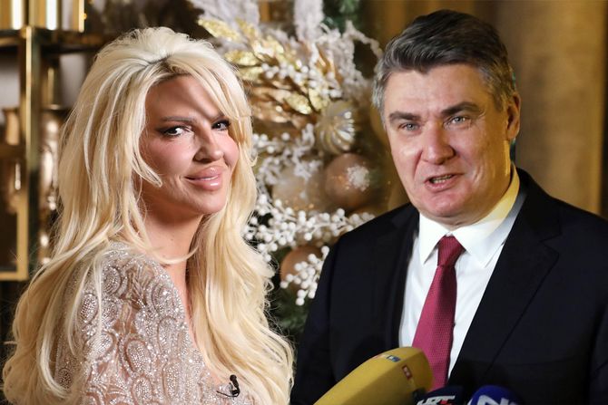 Zoran Milanović i Jelena Karleuša