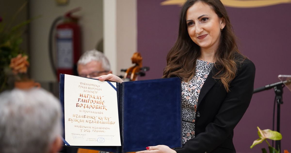 Biblioteka grada Beograda obeležila svoj dan uručenjem godišnjih nagrada