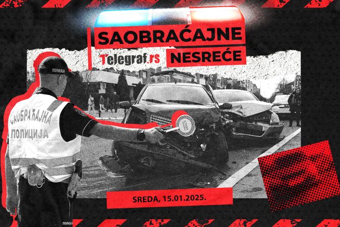 Saobraćajne nesreće 15.01.2025