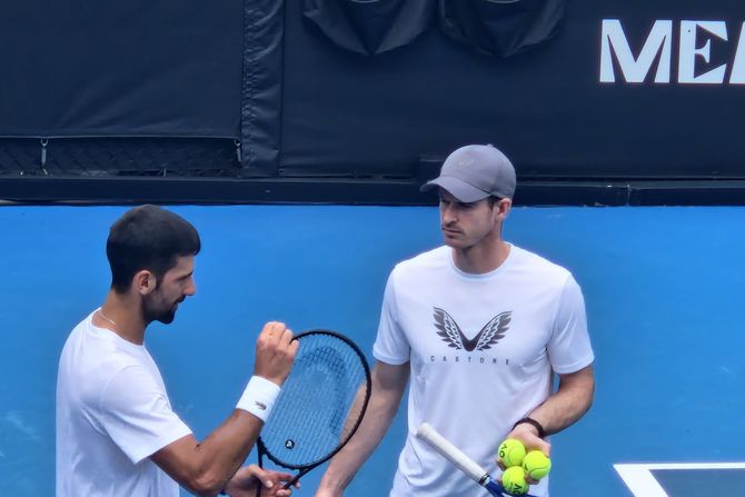 Novak Đoković i Endi Mari Novak Đoković i Endi Mari