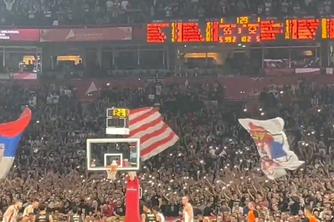 Delije, KK Crvena zvezda, KK Monako