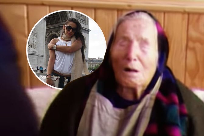 Baba Vanga i pored Danijela Vranić Baba Vanga i pored Danijela Vranić
